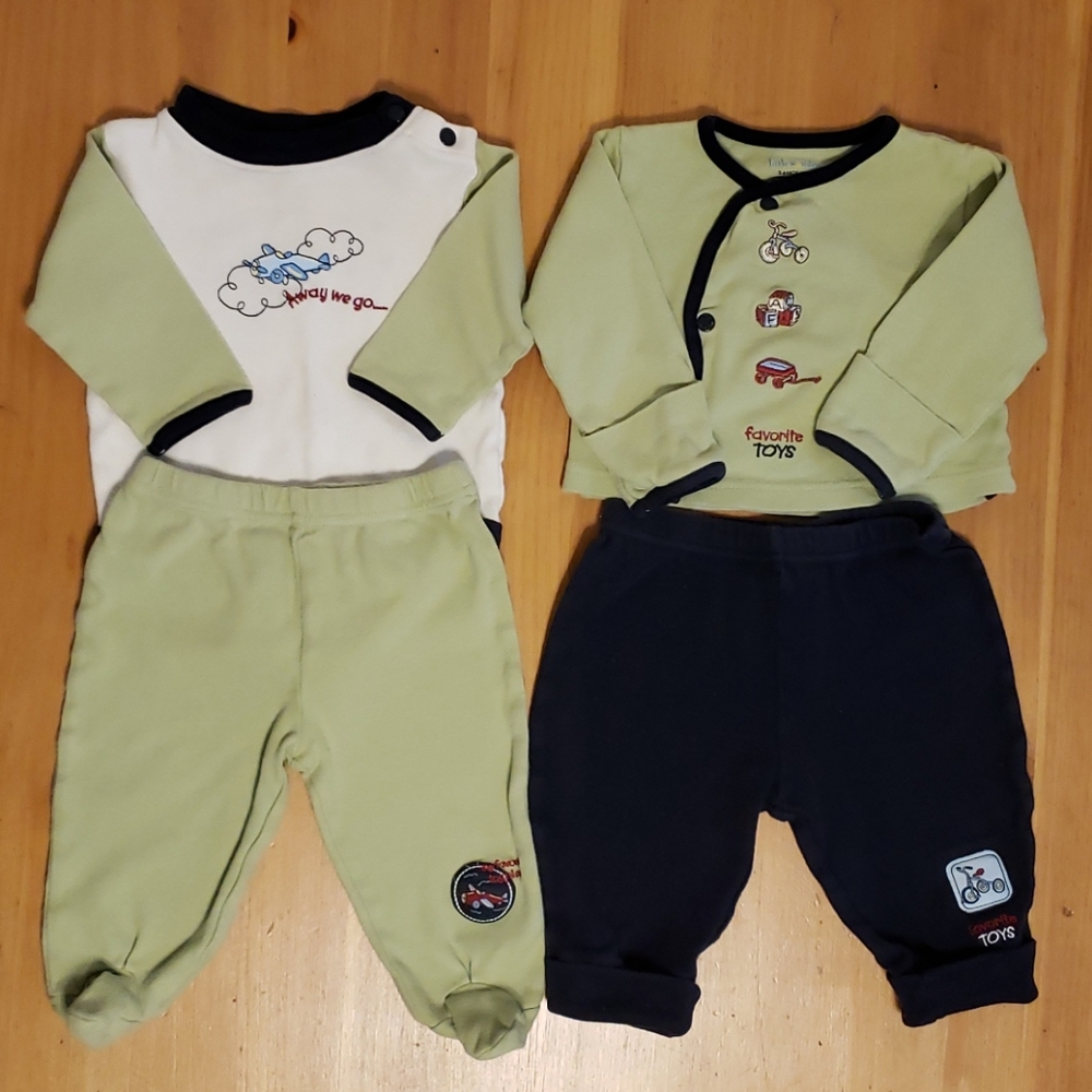 Little Wonders, Lot of 2 outfits, 3-6mon.